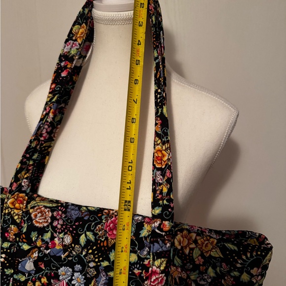 Vera Bradley Black Floral Tote - Picture 11 of 11